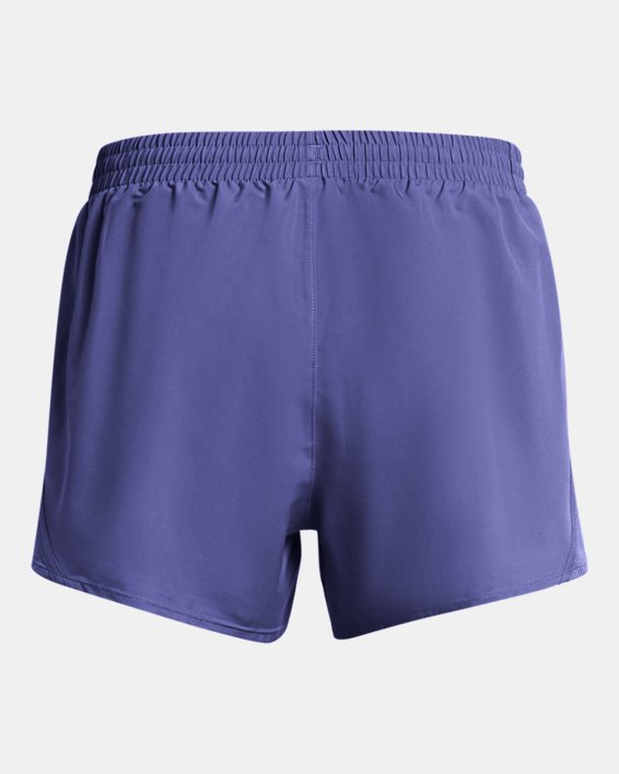 Women's UA Fly-By 3" Shorts in Purple image number 5